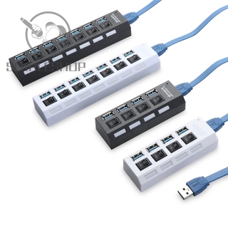 Bộ Chia Cổng Usb 3.0 2.0 3 Hub 4 / 7 Cổng Usb 3.0 4 / 7 Cổng Tốc Độ Cao
