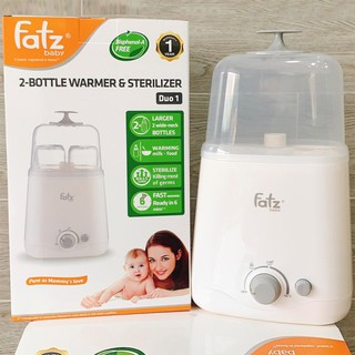 MÁY HÂM SỮA 2 BÌNH CỔ RỘNG THẾ HỆ MỚI FATZ FATZBABY FB3012SL (Công nghệ Korea)
