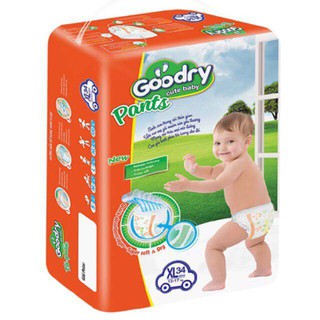 (tặng móc đa năng )2 gói tả quần goodry M42/L38/XL34/XXL30