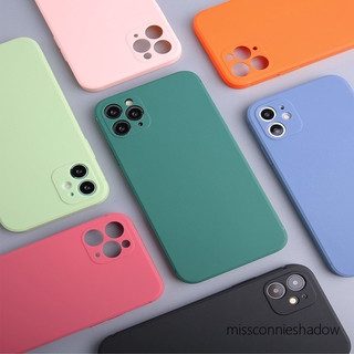 MissConnie Ốp điện thoại  silicone cho iPhone 12 Pro Max 12Mini iPhone 11 Pro 6 6s 7 8 Plus X XS SE 2020