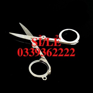 [ COCOLOVE ] Kéo gấp gọn mini bỏ túi khi đi du lịch, kéo cắt tỉa lông mũi mini có thể gấp gọn tiện lợi (KG01)