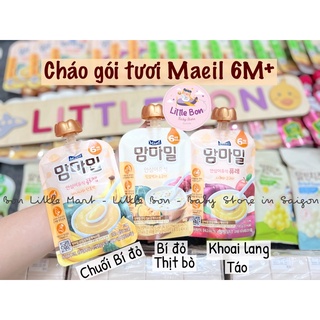 Cháo gói tươi ăn dặm Maeil Hàn cho bé 6/9/12M (100gr) bay air_Date 12/2022 - 2023