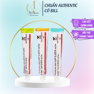 Tretinoin Aret - Tretinoin Gel USP A-ret Giảm mụn, mờ thâm nám, chống lão hóa