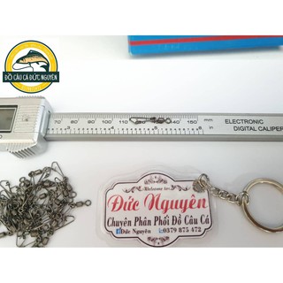 Bộ 30 khóa thép chéo câu cá số 6