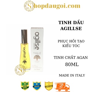 Tinh dầu dưỡng tóc Agillse Argan Oil siêu dưỡng phục hồi tóc 80ml