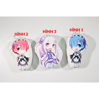 [Thanh lý bán lỗ] Gối ôm, gối kê tay Anime chibi – Re:zero [AAM] [PGN44]