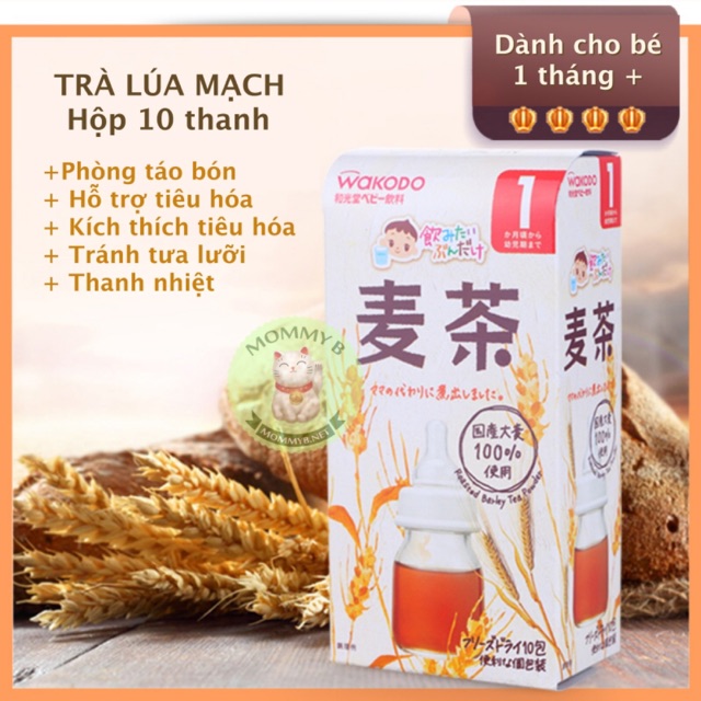 Trà lúa mạch Wakodo date 7/2025