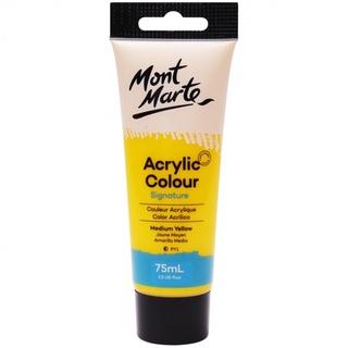 Màu Acrylic Mont Marte 75 ML MSCH7504 - Màu Medium Yellow