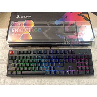 Bàn phím cơ edra 3104 RGB hàng qua sử dụng bảo hành 14 tháng