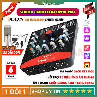 BỘ LỌC ÂM THANH SOUND CARD THU ÂM ICON UPON PRO -DC3106