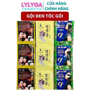 Dầu gội đen tóc - Gội là đen tigi, Gội đen nhân sâm. đen tóc chỉ bằng cách gội. An toàn, dễ sử dụng, hiệu quả cao GD01