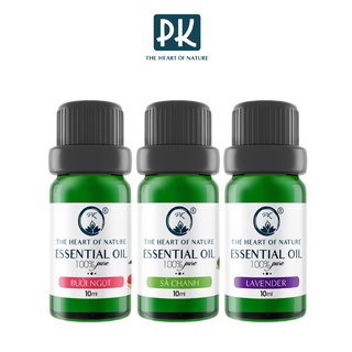 Combo 3 tinh dầu Sả chanh + Bưởi ngọt + Lavender PK 10ml/chai