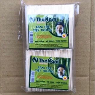10 gói tăm tre tiệt trùng thế nam (10 gói nhỏ)