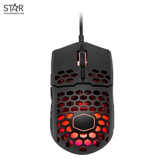 Chuột Cooler Master MM711 RGB Matte Black (Đen) MM-711-KKOL1