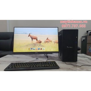Bộ máy tính để bàn  , Màn hình 24 inch full viền , full HD ,Dung cho văn phòng , gia đình , bền khoẻ , đẹp siêu sang