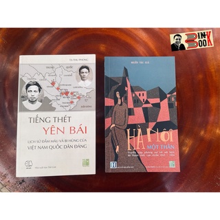 Sách - Tiếng Thét Yên Bái – Hà Nội Một Thân– Tạ Thu Phong - Combo 2 cuốn Trúc Bạch Thư Xã - Bình Book
