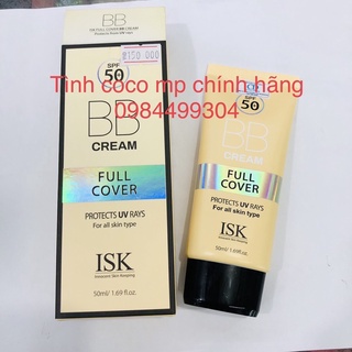 Kem nền trang điểm chống nắng ISK Full Cover BB Hàn Quốc 45ml