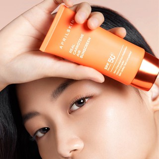 KEM CHỐNG NẮNG APRILSKIN REAL CARROTENE AIR SUNSCREEN 50ML CHÍNH HÃNG - 8124