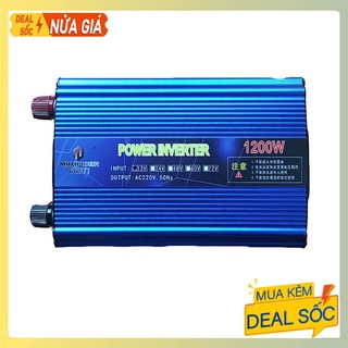 Bộ kích điện ắc quy 12V lên 220V 1200W Inverter