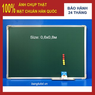 Bảng từ xanh viết phấn 60x80cm - free ship nội thành Hà Nội