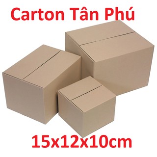 20 hộp 15x12x10 - thùng giấy 3 lớp đóng hàng