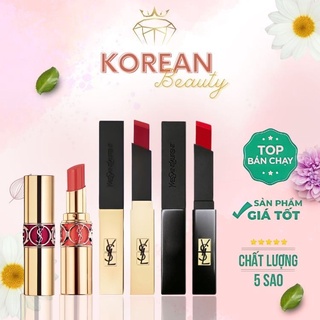 Son YSL Rouge Volupte Shine_YSL Rouge Pur Couture The Slim, Son YSL Dưỡng Có Màu
