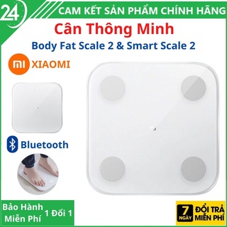 Cân Sức Khỏe Điện Tử Thông Minh Xiaomi Body Fat Scale 2 &amp; Xiaomi Scale 2 - Hàng Chính Hãng