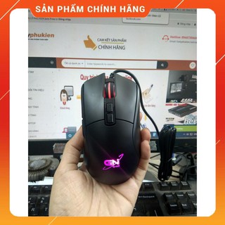 Chuột máy tính gaming Gnet M30 4000dpi led RGB, chuột chơi game dailyphukien