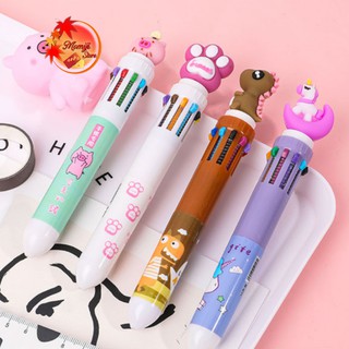 Bút bấm 6 màu ngựa và hồng hạc nguồn hàng buôn sỉ