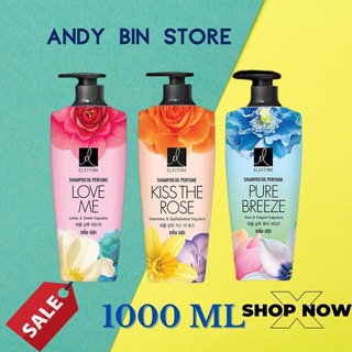 1000 ML- Dầu gội Elastine Hương Nước Hoa dưỡng tóc Hàn Quốc Double rich