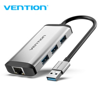 HUB Chia Cổng VENTION Chuyên Dụng Hỗ Trợ Chuyển Cổng USB 3.0 Sang RJ45 Lan Ethernet Gigabit