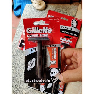 Bàn cạo gillette cán đen kèm lưỡi dao