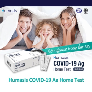 ⚡Giao Hàng Hỏa Tốc⚡ Bộ Test Covid Nhanh Tại Nhà Humasis COVID-19 Ag Test (Hộp 25 kit) – Độ Chính Xác Cực Cao Lên Đến 99%