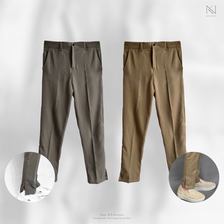 QUẦN TÂY ỐNG XẺ TÀ - CUT PANTS 2'S KN (ảnh thật từ shop)