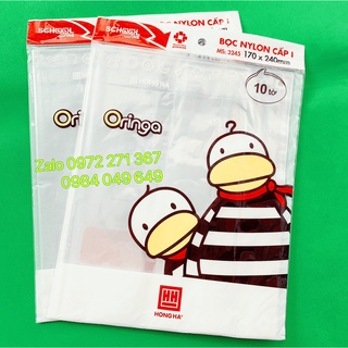 Bọc vở cấp 1 - Hồng Hà 10 tờ/tập