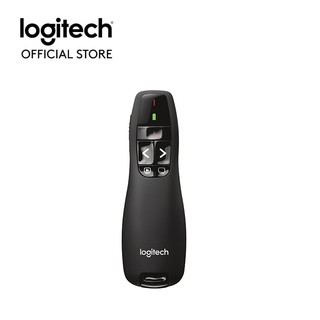 Bút trình chiếu từ xa Logitech R400 - Không dây USB 15m, nút bấm tiện lợi