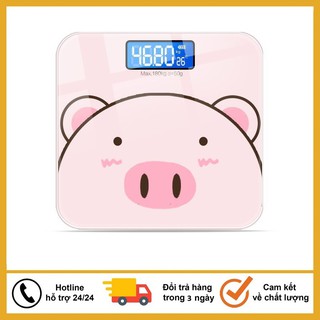 Cân Điện Tử - Cân sức khỏe điện tử hình heo xinh xắn