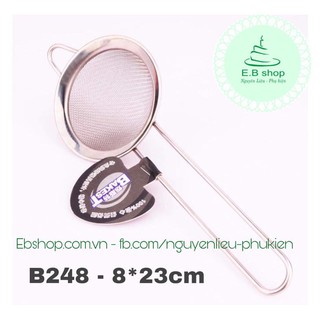 B248 - Rây bột inox 80*23