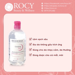 Nước Tẩy Trang Bioderma Hồng 500ml Bản Mới Nhất 2021 [CHÍNH HÃNG PHÁP] - EUmart