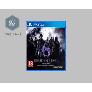 Đĩa chơi game PS4: Resident Evil 6