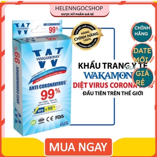 khẩu trang WAKAMONO 4 lớp hộp 10 cái chính hãng