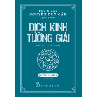 Sách-Dịch Kinh Tường Giải (Quyển Thượng)