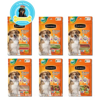 [HSD 2023-2024] BÁNH THƯỞNG GOODIES BỔ SUNG CANXI CHĂM SÓC RĂNG THƠM MIỆNG CHO CHÓ 500GR TÚI ZIP