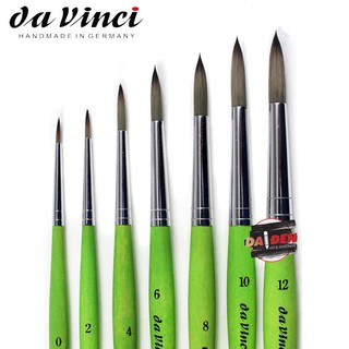 [DA ĐEN] Cọ Vẽ Da Vinci 373 Fit Đầu Nhọn - Hoạ Cụ DA ĐEN