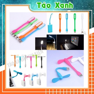 Quạt USB 2 Cánh Mini Cầm Tay Siêu Mát - Đèn USB