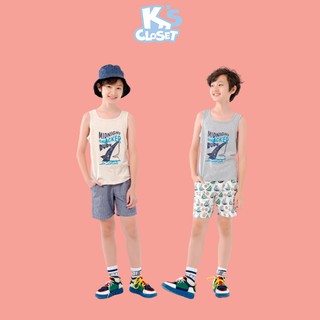 Bộ quần áo sát nách bé trai (3 - 9 Tuổi) K's Closet K287TES TM