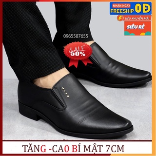 [ GIÁ HỦY DIỆT] giày nam tăng chiều cao 7cm cao cấp