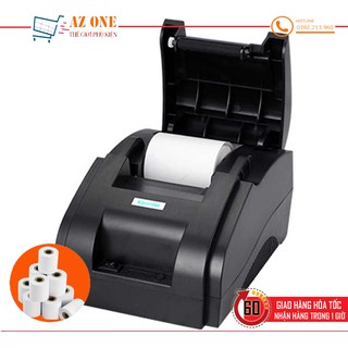 Máy In Hóa Đơn Xprinter 58IIH Tặng Kèm 01 Cuộn Giấy In Cao Cấp - Hàng Chính Hãng
