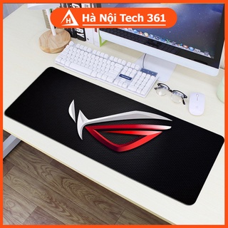Bàn di chuột/Lót chuột máy tính khổ lớn ASUS  bằng cao su tự nhiên siêu mịn, siêu bền, họa tiết trang trí đẹp mắt