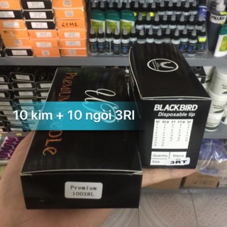 10 kim + ngòi xăm hình đi nét 3rl